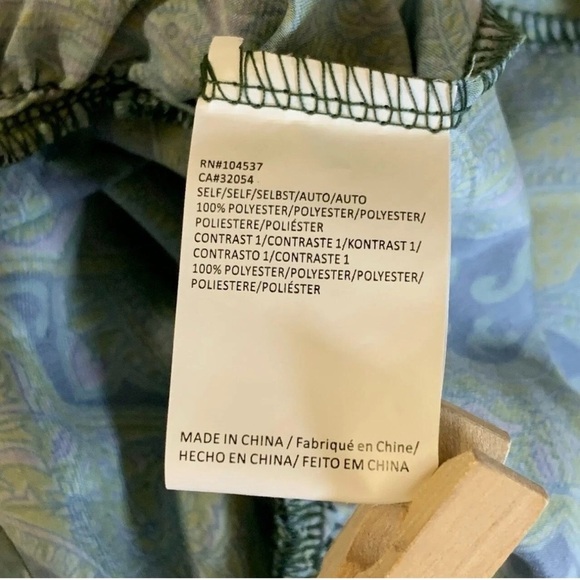 Anthropologie Tiny Medium dark green tier romantic dress size medium - Picture 5 of 5